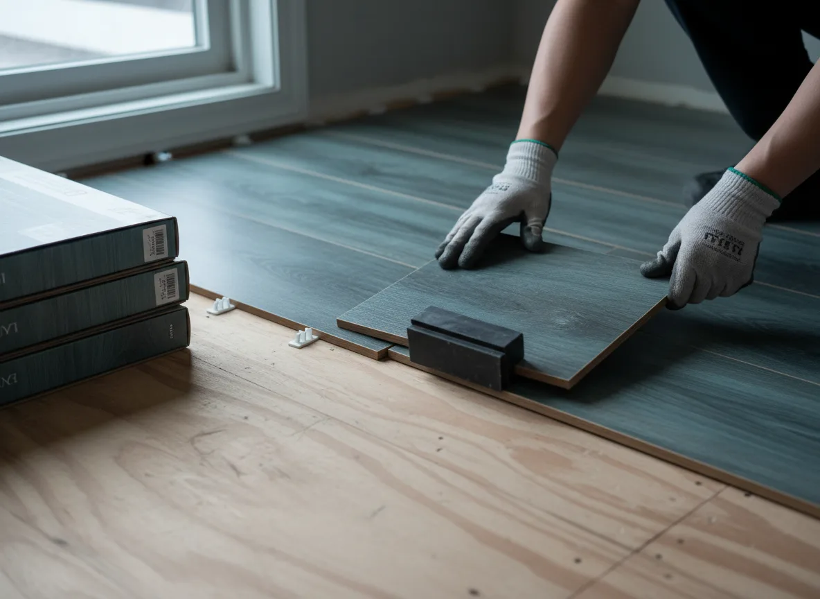 Luxury Vinyl Plank Installation company in Newcastle, TX